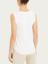 Top a spalla larga in Viscosa Summer Bianchi Donna - Ragno