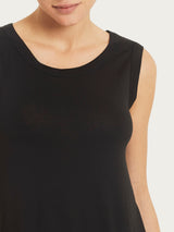 Top a spalla larga in Viscosa Summer Neri Donna - Ragno
