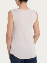 Top a spalla larga in Viscosa Summer Bianchi Donna - Ragno