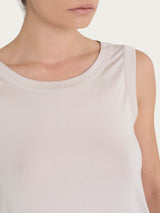 Top a spalla larga in Viscosa Summer Bianchi Donna - Ragno