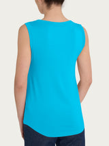 Top a spalla larga in Viscosa Summer Azzurri Donna - Ragno