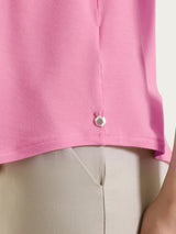 Top a spalla larga in Viscosa Summer Rosa Donna - Ragno