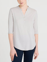 Maglietta a manica 3/4 in Viscosa Summer Bianchi Donna - Ragno