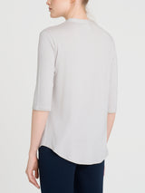 Maglietta a manica 3/4 in Viscosa Summer Bianchi Donna - Ragno