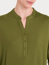 Maglietta a manica 3/4 in Viscosa Summer Verdi Donna - Ragno