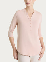 Maglietta a manica 3/4 in Viscosa Summer Rosa Donna - Ragno