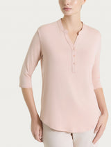 Maglietta a manica 3/4 in Viscosa Summer Rosa Donna - Ragno