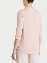 Maglietta a manica 3/4 in Viscosa Summer Rosa Donna - Ragno