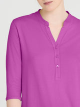 Maglietta a manica 3/4 in Viscosa Summer Viola Donna - Ragno