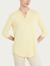 Maglietta a manica 3/4 in Viscosa Summer Gialli Donna - Ragno