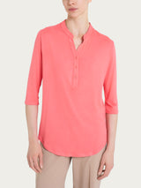 Maglietta a manica 3/4 in Viscosa Summer Rosa Donna - Ragno