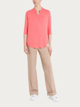 Maglietta a manica 3/4 in Viscosa Summer Rosa Donna - Ragno