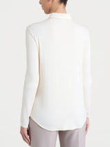 Camicia in Jersey Strech Winter Viscosa Bianchi Donna - Ragno