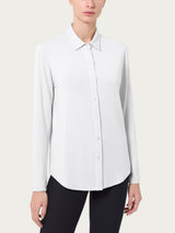 Camicia in Jersey Strech Winter Viscosa Bianchi Donna - Ragno