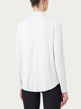 Camicia in Jersey Strech Winter Viscosa Bianchi Donna - Ragno