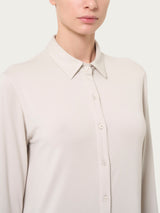 Camicia in Jersey Strech Winter Viscosa Bianchi Donna - Ragno