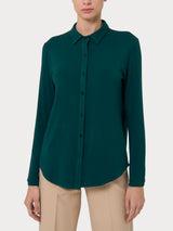 Camicia in Eco Viscosa Verdi Donna - Ragno