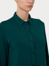 Camicia in Eco Viscosa Verdi Donna - Ragno