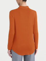 Camicia in Jersey Strech Winter Viscosa Arancioni Donna - Ragno