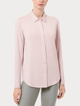 Camicia in Jersey Strech Winter Viscosa Rosa Donna - Ragno