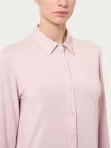 Camicia in Jersey Strech Winter Viscosa Rosa Donna - Ragno