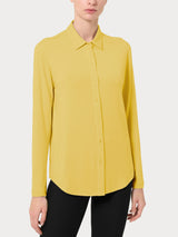 Camicia in Jersey Strech Winter Viscosa Gialli Donna - Ragno
