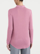 Camicia in Jersey Strech Winter Viscosa Rosa Donna - Ragno