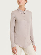 Camicia in Jersey Strech Winter Viscosa Grigi Donna - Ragno