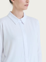 Camicia con manica 3/4 in Viscosa Summer Bianchi Donna - Ragno