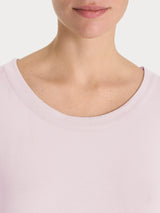 Maglietta girocollo in Viscosa Summer Rosa Donna - Ragno