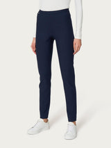 Pantalone a sigaretta modellante in Compact Blu Donna - Ragno