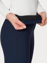 Pantalone a sigaretta modellante in Compact Marroni Donna - Ragno