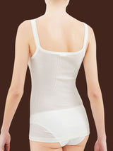 Wonderwool - Top in costina di lana ultrafine Bianchi Donna - Ragno