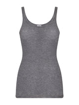 Wonderwool - Top in costina di lana ultrafine Neri Donna - Ragno