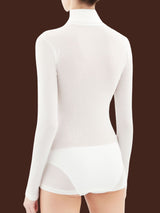 Wonderwool - Dolcevita in costina di lana ultrafine Bianchi Donna - Ragno