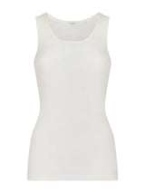 Wonderwool - Canottiera in lana ultrafine Bianchi Donna - Ragno