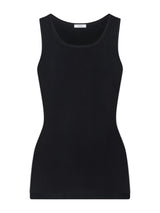 Wonderwool - Canottiera in lana ultrafine Neri Donna - Ragno