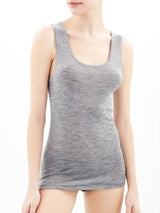 Wonderwool - Canottiera in lana ultrafine Bianchi Donna - Ragno