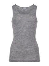 Wonderwool - Canottiera in lana ultrafine Neri Donna - Ragno