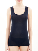 Wonderwool - Canottiera in lana ultrafine Bianchi Donna - Ragno