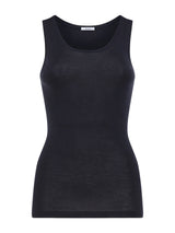 Wonderwool - Canottiera in lana ultrafine Bianchi Donna - Ragno