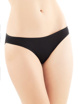 Invisible - Slip basso in microfibra di cotone elasticizzato Neri Donna - Ragno