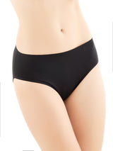 Invisible - Slip alto in microfibra di cotone elasticizzato Neri Donna - Ragno