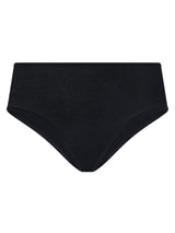 Invisible - Slip alto in microfibra di cotone elasticizzato Neri Donna - Ragno