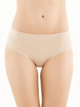 Invisible - Slip alto in microfibra di cotone elasticizzato Grigi Donna - Ragno