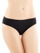 Invisible - Slip in microfibra di cotone elasticizzato Neri Donna - Ragno