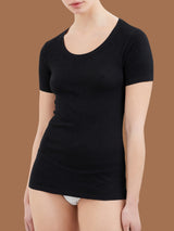 100% Cotone - Maglietta in cotone Neri Donna - Ragno