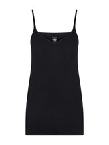 100% Cotone - Top in maglia unita di cotone Neri Donna - Ragno