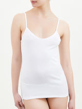 100% Cotone - Top in maglia unita di cotone Neri Donna - Ragno