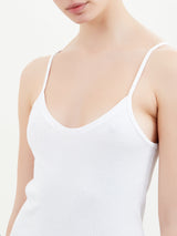 100% Cotone - Top in maglia unita di cotone Neri Donna - Ragno